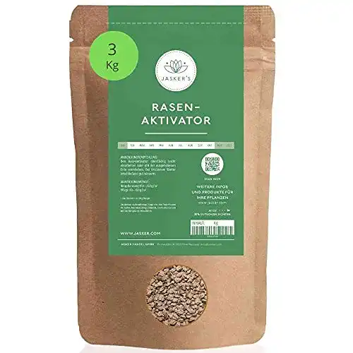Bodenaktivator für Rasen 3 Kg von Jasker 100% tierfreundlich