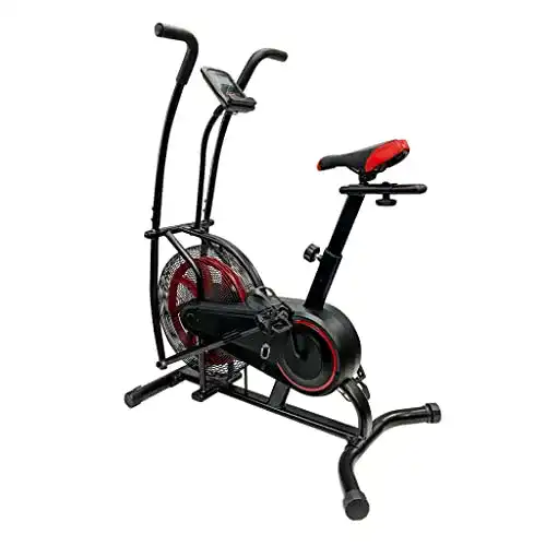 Air Bike Ultrasport mit Luftwiderstand für effektives Power-Training