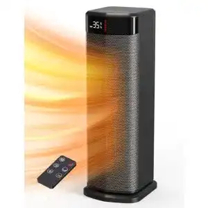 Energiesparender Heizlüfter Qexreed 2000W PTC mit 4 Modi und Thermostat