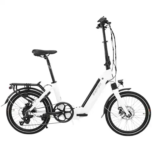 E-Bike Klapprad Asviva 20 Zoll Faltbares Pedelec für Erwachsene