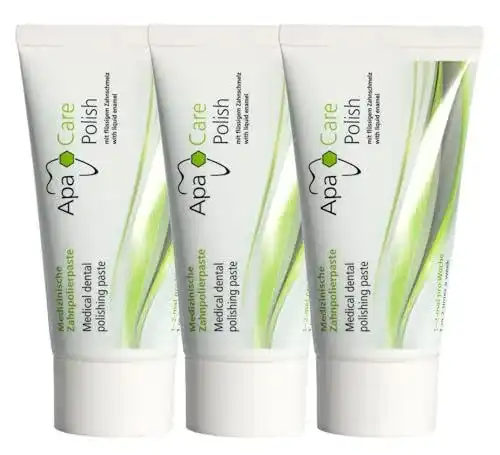 Zahnpasta gegen Zahnstein Apa Care Polish im 3er Set