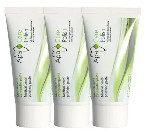 Zahnpasta gegen Zahnstein Apa Care Polish im 3er Set