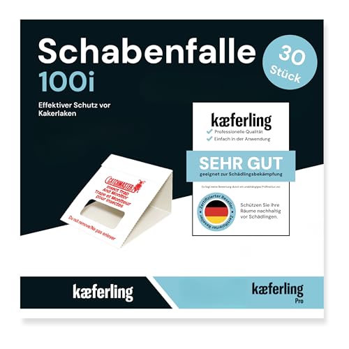 Schabenfalle Catchmaster 100i 30 Stück Kakerlakenfallen