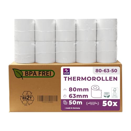 Thermorollen von Lynne Payment Solutions für Kassensysteme und Terminals