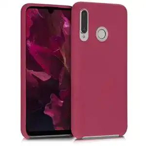 Kwmobile Hülle für Huawei P30 Lite Silikon Handyhülle in Fuchsia