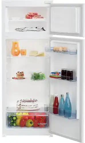 Beko Kühlschrank BDSA250K4SN integrierbare Kühl-Gefrierkombination