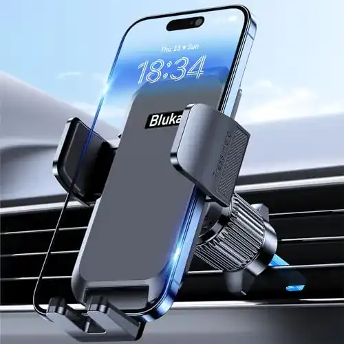 Blukar Auto-Handyhalterung für Smartphones mit Hakenclip-Design