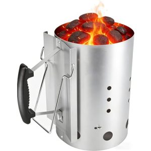 GFTIME XL Anzündkamin für Weber 7416 Holzkohlegrill Zubehör