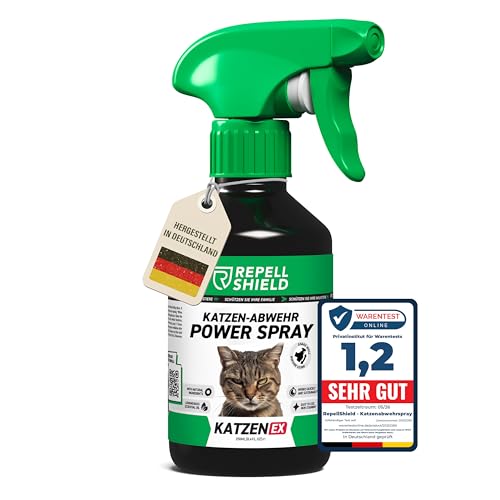Katzenabwehrspray Repellshield – natürliches Spray gegen Katzen