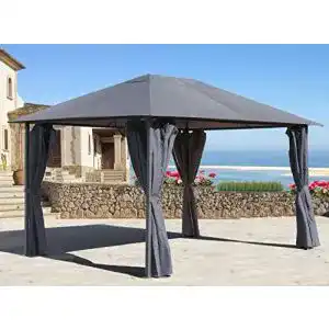 Pavillon Metall QUICK STAR Nizza 3x4m mit Seitenwänden