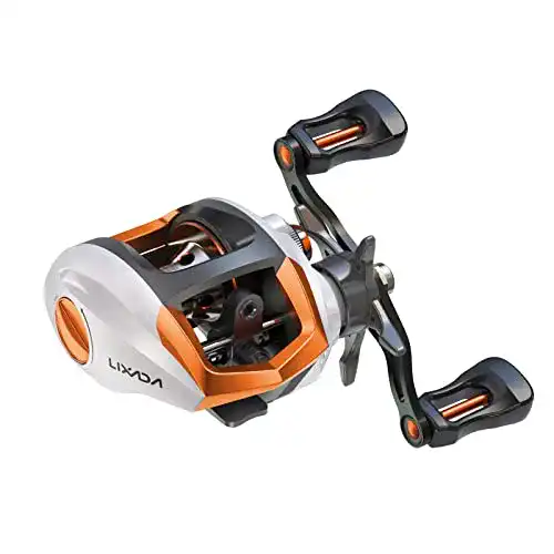 Baitcastrolle Lixada 12+1 Kugellager für verschiedene Angelarten