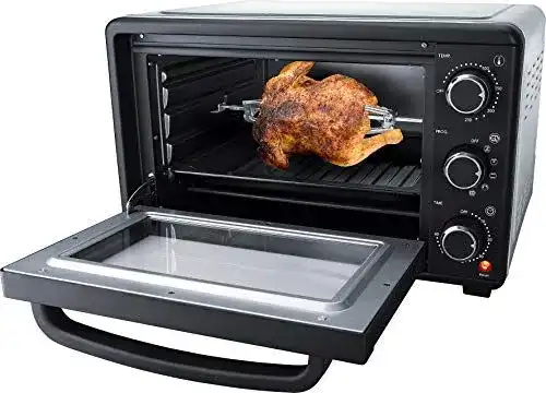 Steba Minibackofen mit Doppel-Glastür und 25 l Innenraum