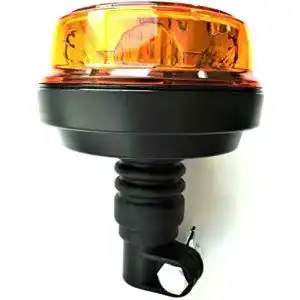 Rundumleuchte Matel Service LED mit 4 Blitzmustern für 12V und 24V