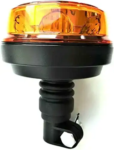 Rundumleuchte Matel Service LED mit 4 Blitzmustern für 12V und 24V