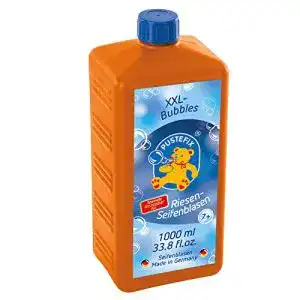 Seifenblasenflüssigkeit Pustefix – 1000ml Nachfüllflasche für XXL-Bubbles
