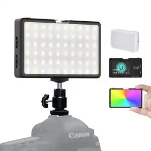 Videoleuchte Moman RGB LED ML8RC mit Powerbank-Funktion