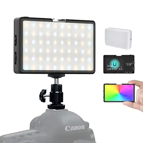 Videoleuchte Moman RGB LED ML8RC mit Powerbank-Funktion