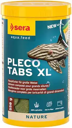 Welsfutter Sera Pleco Tabs XL 1.000 ml für größere Welse und Bodenfische