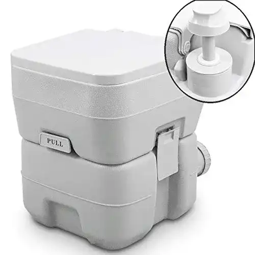 Campingtoilette von BITUXX – Mobile Chemietoilette für Reisen und Outdoor