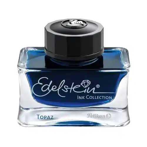 Pelikan FWI Tintenfass Topaz (Violett) 50ml Edelstein Ink Collection