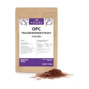 OPC Pulver Vitado – Hochdosierter Traubenkernextrakt 250g