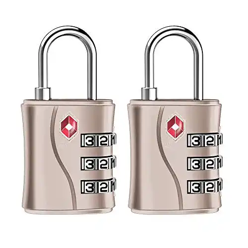 ZHEGE TSA Kofferschloss für Gepäck und Taschen