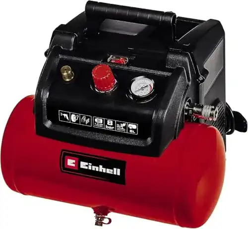 Einhell Kompressor TC-AC 190/6/8 mit 6 Litern und 1,2 kW