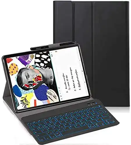 Samsung Galaxy Tab S6 Lite Hülle mit Tastatur und Schutzfunktion