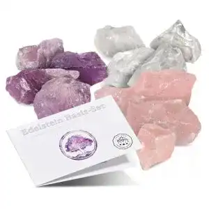 Puraja Edelsteinwasser Basis-Set für Wasserbelebung