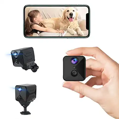 Mini-Kamera javiscam mit Full HD und APP-Steuerung für Überwachung