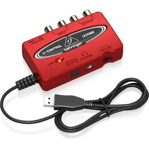 Audio-Interface Behringer UCA222 USB/Audio Vergleich