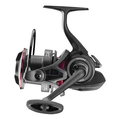 Daiwa Whisker 25 QD Freilaufrolle mit 300m Schnurkapazität und 4.7:1 Übersetzung