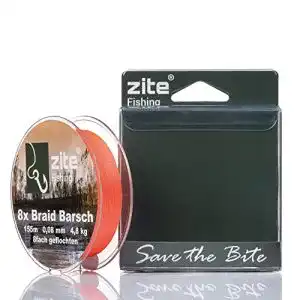 Geflochtene Angelschnur von Zite Fishing – 8X Angelschnur für Barsch und Zander