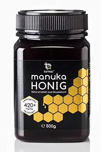 Manuka Honig Larnac 420+ MGO aus Neuseeland, 500g