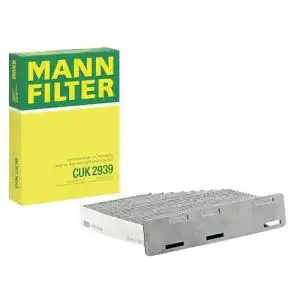 Innenraumfilter Aktivkohle MANN-FILTER CUK 2939 für PKWs