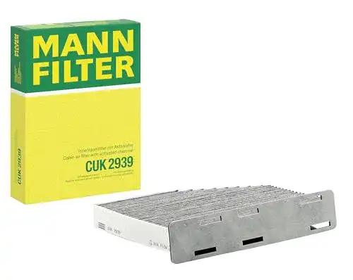 Innenraumfilter Aktivkohle MANN-FILTER CUK 2939 für PKWs