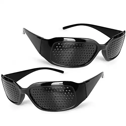 Multidot-Brille Ganzoo Rasterbrille für Augen-Training im 2er Set