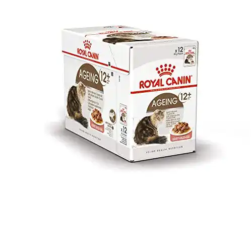 Royal Canin Ageing 12+ Nassfutter für Katzen in Soße 12 x 85 g