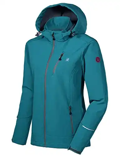 Skijacken Damen Little Donkey Andy Softshelljacke für Ski und Freizeit