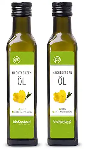 Bio Nachtkerzenöl 500ml Doppelpack nativ kaltgepresst