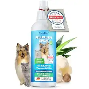 Entfilzungsspray für Katzen und Hunde 200 ml von Bluepet