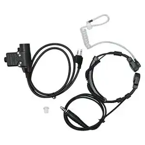 Kehlkopfmikrofon Vikye U94 PTT-Adapter für Alan Midland Radio