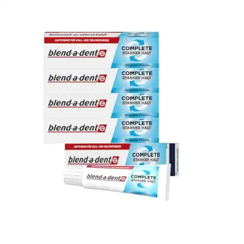 Blend-a-dent Haftcreme 5 x 47g Original für starken Halt