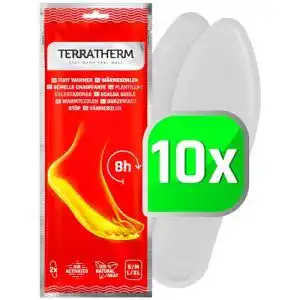 Wärmesohle Terratherm luftaktiviert 8 Stunden Wärme für Füße