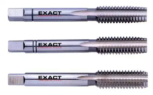 Gewindebohrer Exact 30104 Handgewindebohrersatz HSS DIN 352