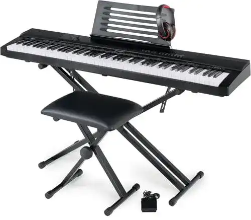McGrey SK-88 Keyboard Super Kit für Einsteiger mit 88 Tasten