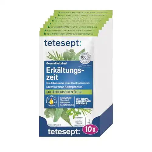 Tetesept Meeressalz Erkältungsbad für die kalte Jahreszeit