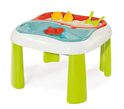 Sand- und Wassertisch von Smoby – Spieltisch für Kinder ab 18 Monaten