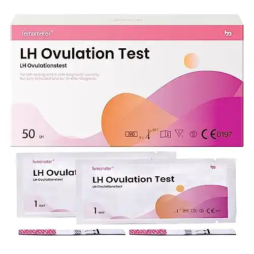 Ovulationstest Femometer 50 Stück 25 miu/ml – Sensitive Teststreifen