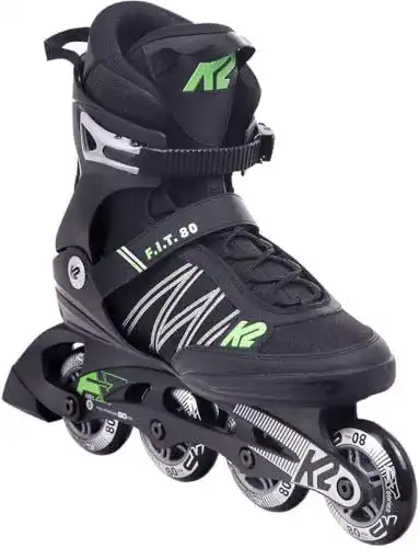 Speed Skates Herren K2 F.I.T. 80 Inline Skates in Schwarz